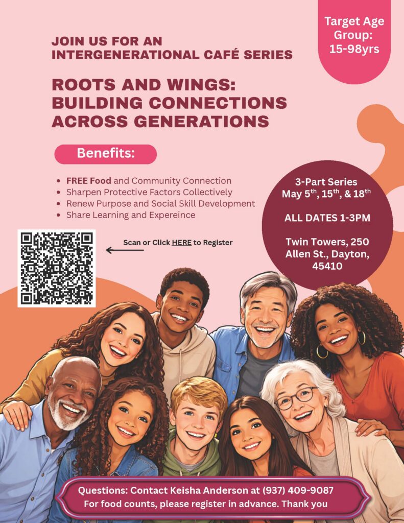 Intergenerational Cafe Flyer